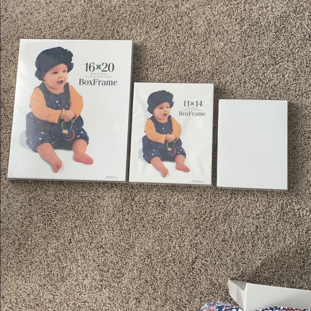 three box picture frames